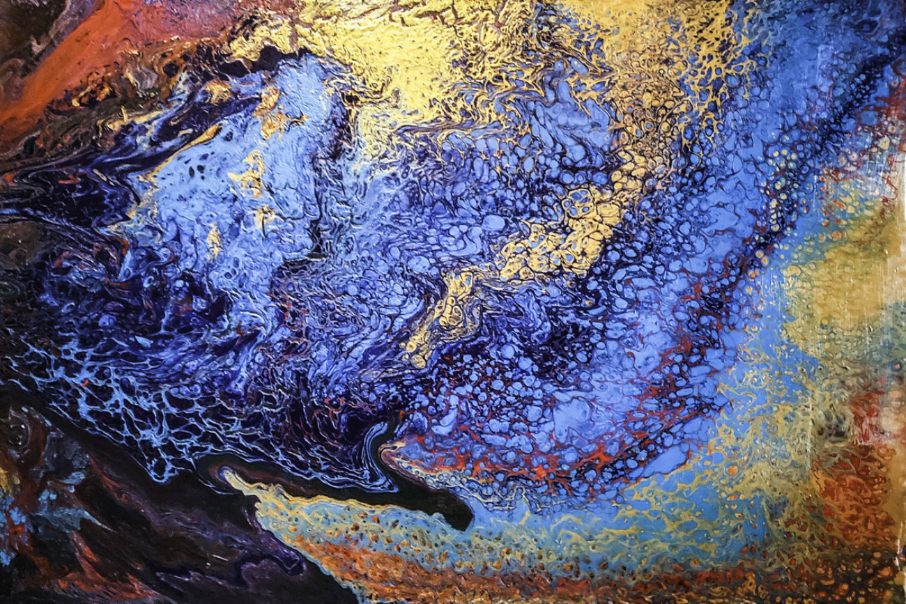 Early Mornin' Flight | 52x36 | Wood | Sold