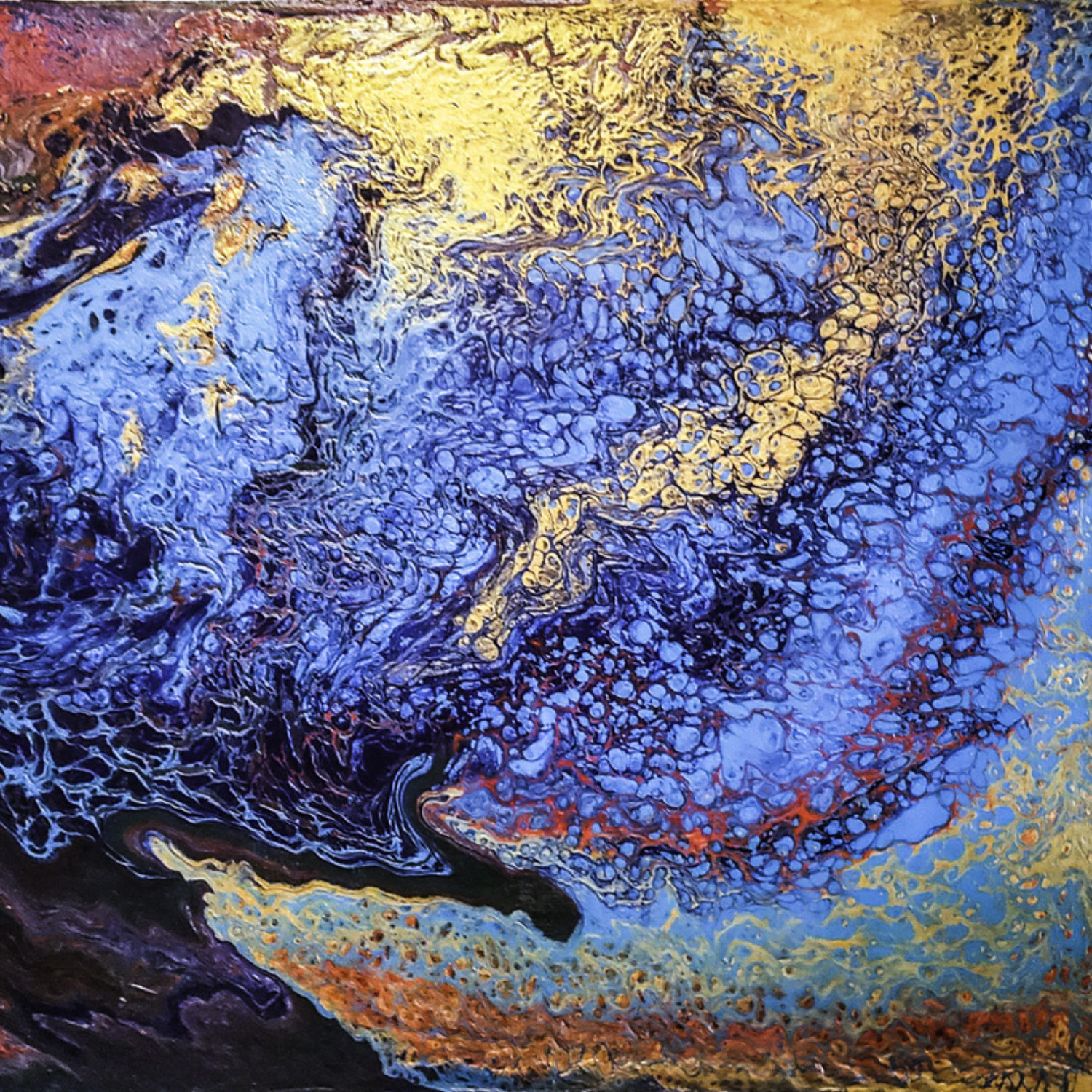 Early Mornin' Flight | 52x36 | Wood | Sold