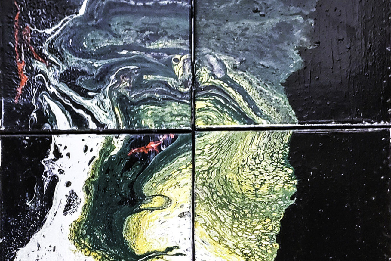 Alligator Hat | 4pc | 12x12 | Canvas | Available