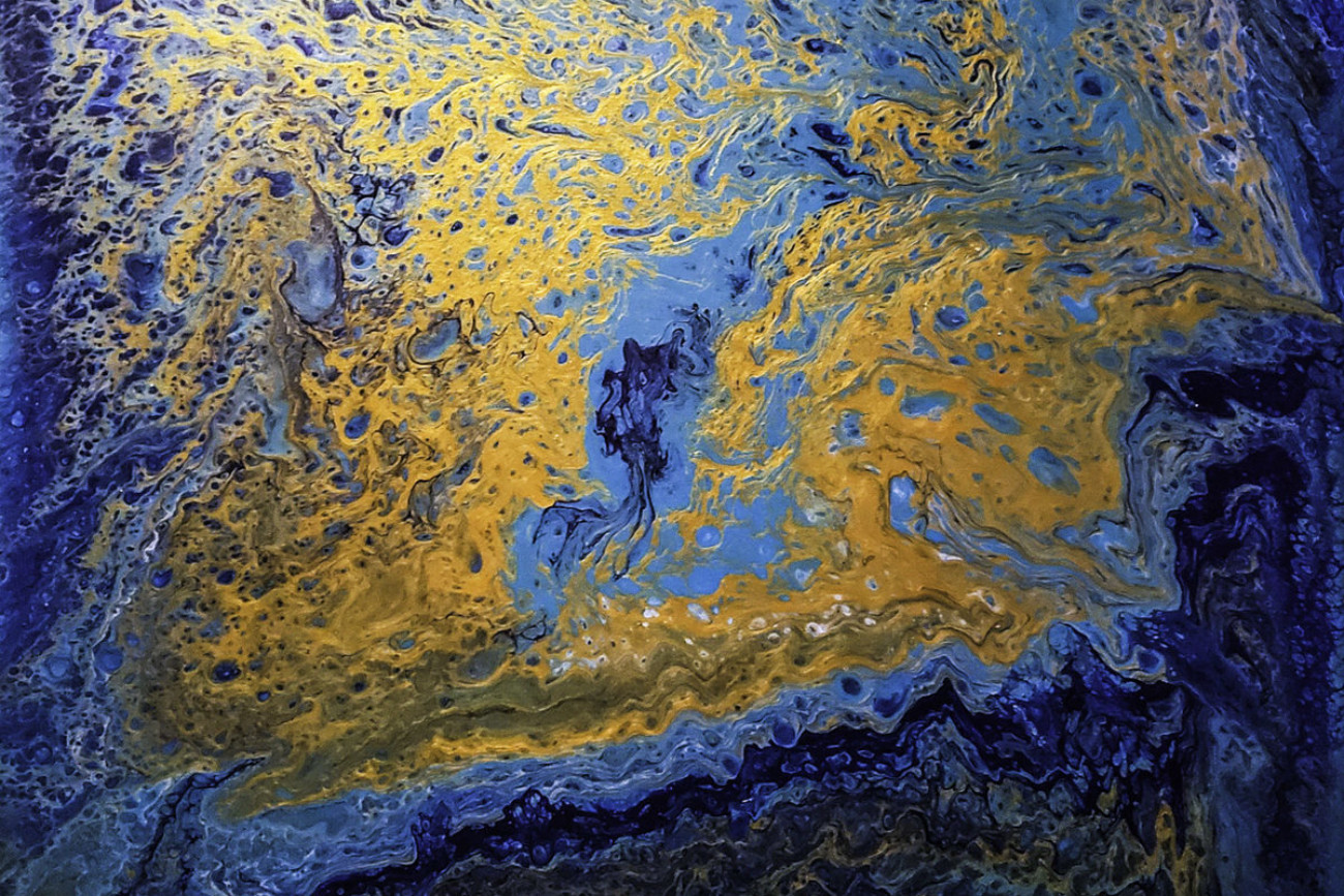 Golden Sea | 36x36 | Canvas | Available