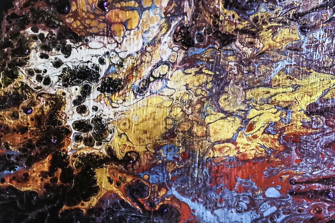 Mind Blown | 18x18 | Wood | SOLD