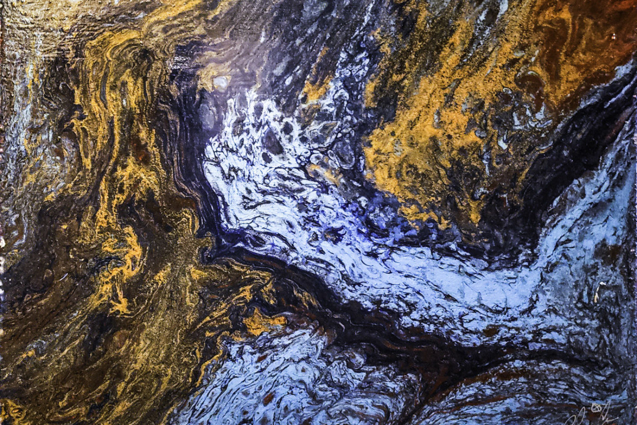 Pushin' Through | 16x20 | Canvas | Available