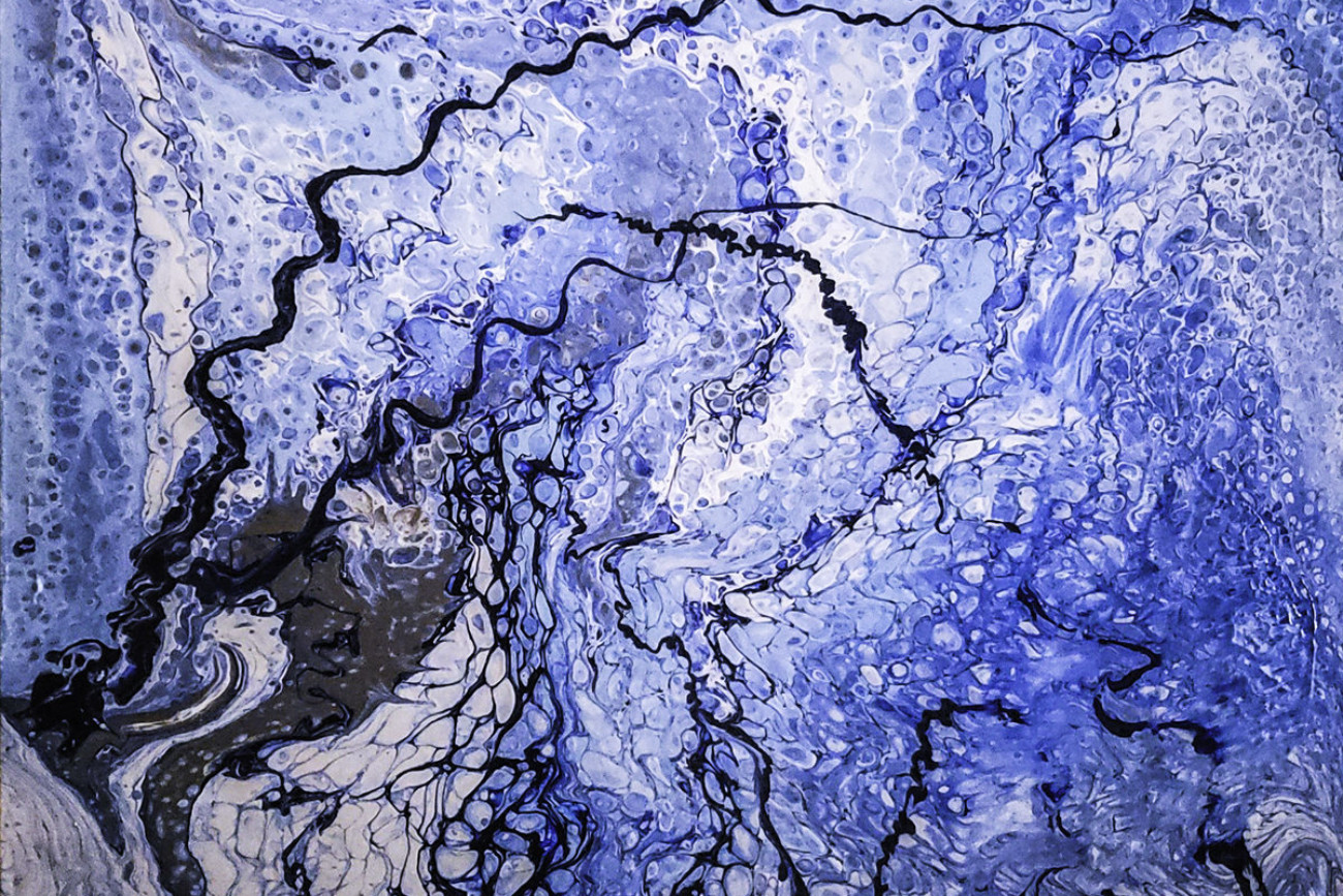 Silver Storm | 36x36 | Canvas | Available