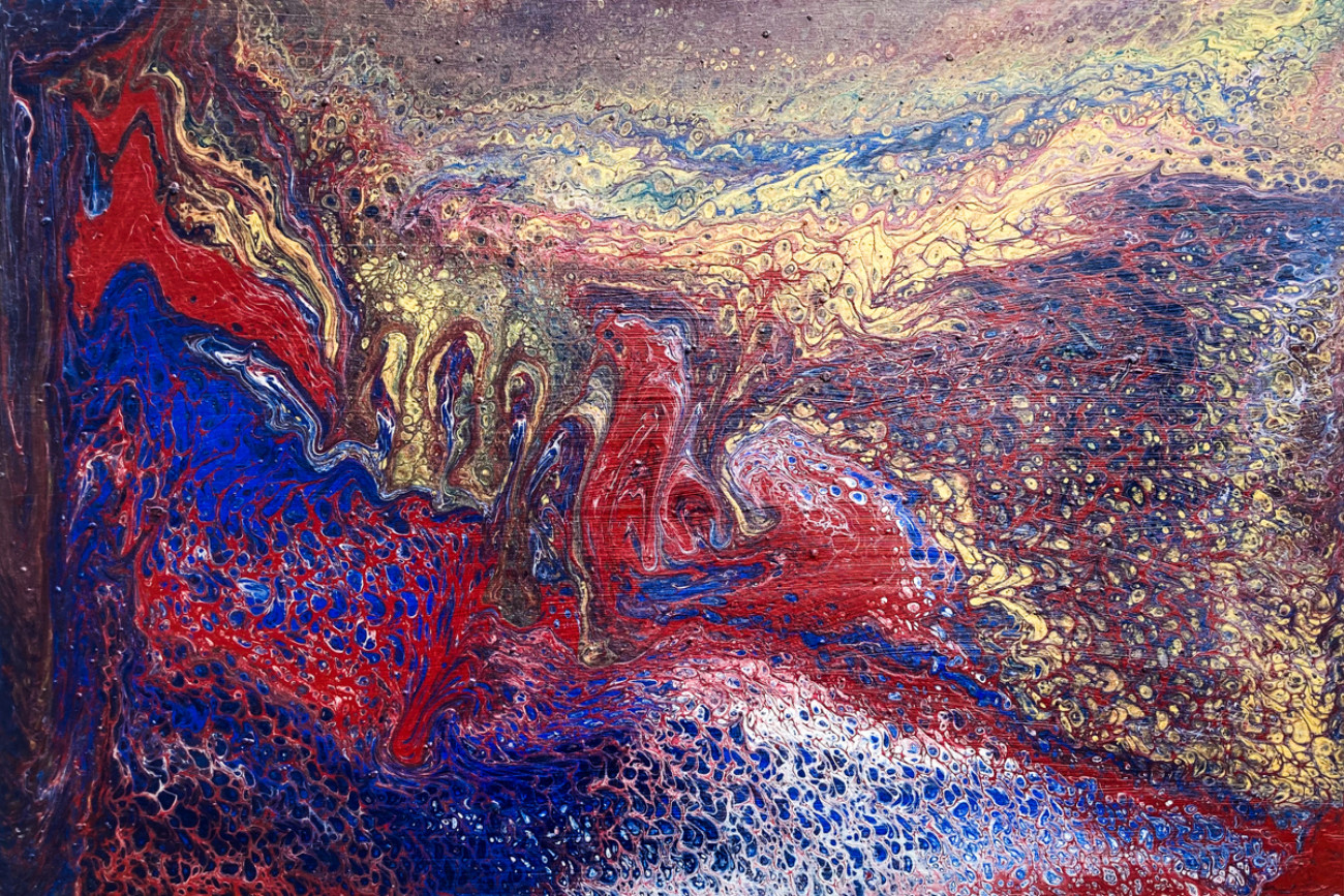 A Day at the Lake | 24x36 | Canvas | Available