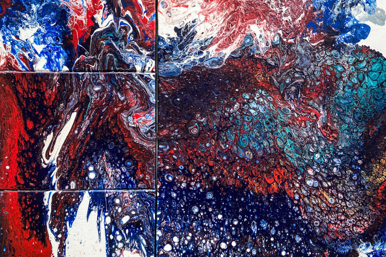 Guardian of the Gates (4 pc.) | 3x 12x12 | 1x 24x36 | Canvas | Available