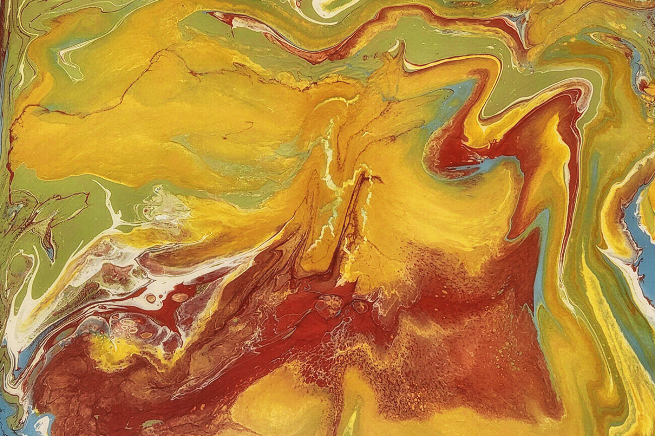 Sunday Mornin Beach | inspired by Malibu Sessions | 36x45 | Masonite 